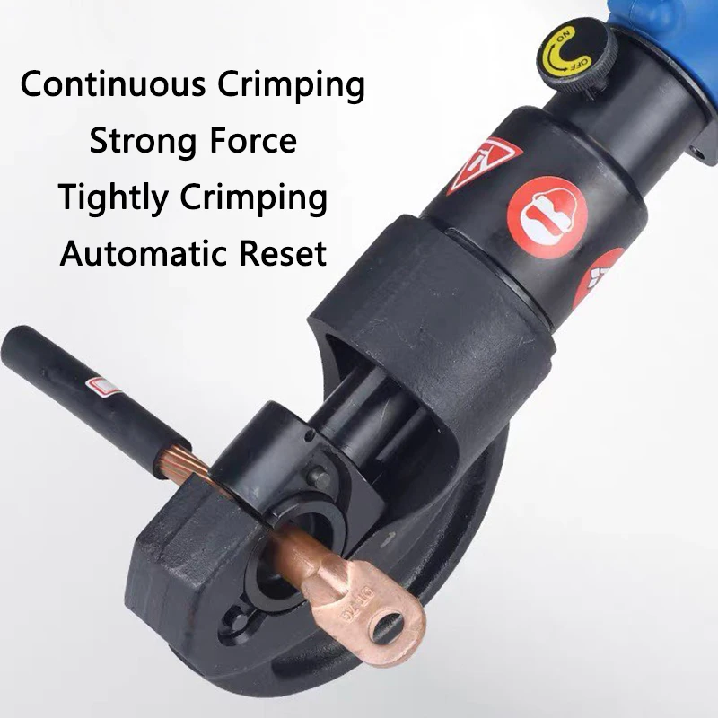 Electric Hydraulic Clamp EA-300/400B Rechargeable Portable Copper Aluminum Terminal Crimping Tool Wire Cable Crimping Pliers