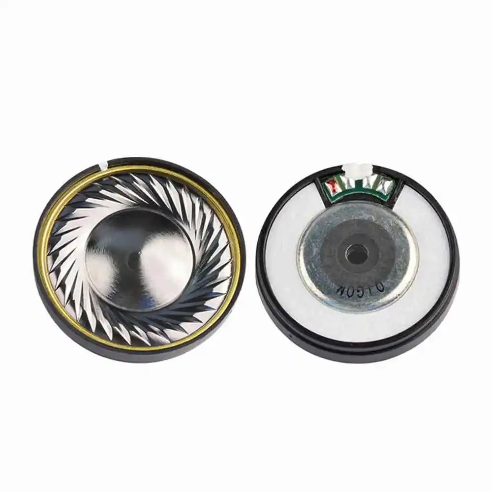 QIGOM Vocal Bass HIFI Earphone Speaker Unit, 40MM Driver, Titanium Film, 32ohm 120dB, DIY Headset Units T20-Titanium 1 Pair image 4