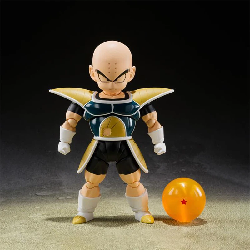 Anime Dragon Ball Z Figures Childhood Kuririn Action Figure PVC Movable Namek DBZ Combats Krilin SHF Collection Model Toys Gifts