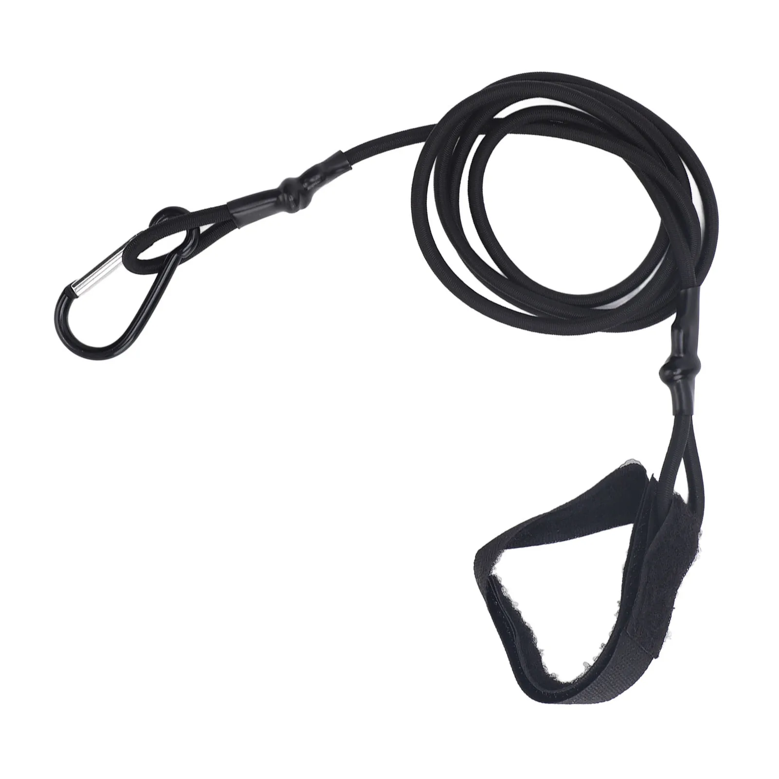 مقود مجداف خفيف الوزن ومحمول ومطاط من النايلون المعدني ومضاد للخسارة وحبل أمان لقضيب الصيد وشبكة الصيد