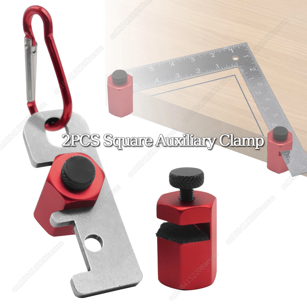 

2PCS Tall Stair Gauges for Layout Framing Square Attachment Rip Guide Speed Square Jigs for Carpentry Squares Stair New