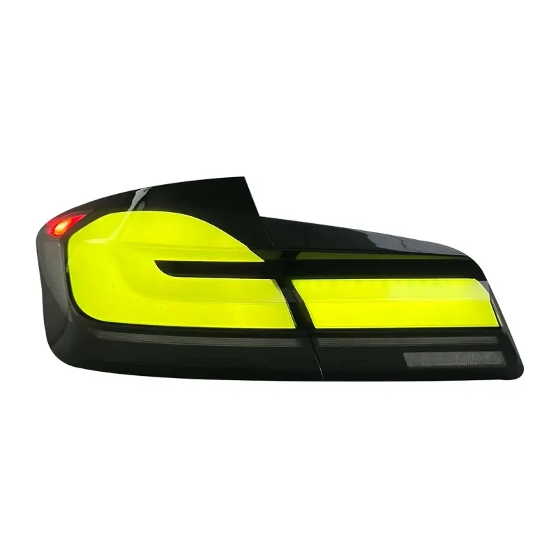 Paar RGB-Stil LED LCI Rücklichtbaugruppe für BMW 5er F10 F18 2011–2017 Rückleuchte Rückleuchten Auto Autoteile