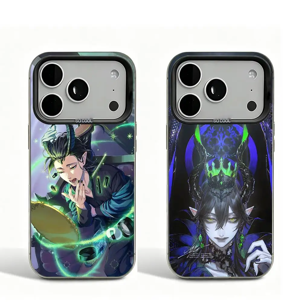 

M-Malleus D-Draconia Black Matte Large Camera Hole Case For iPhone 17 16 15 14 13 12 11 Pro Max Bumper Cover