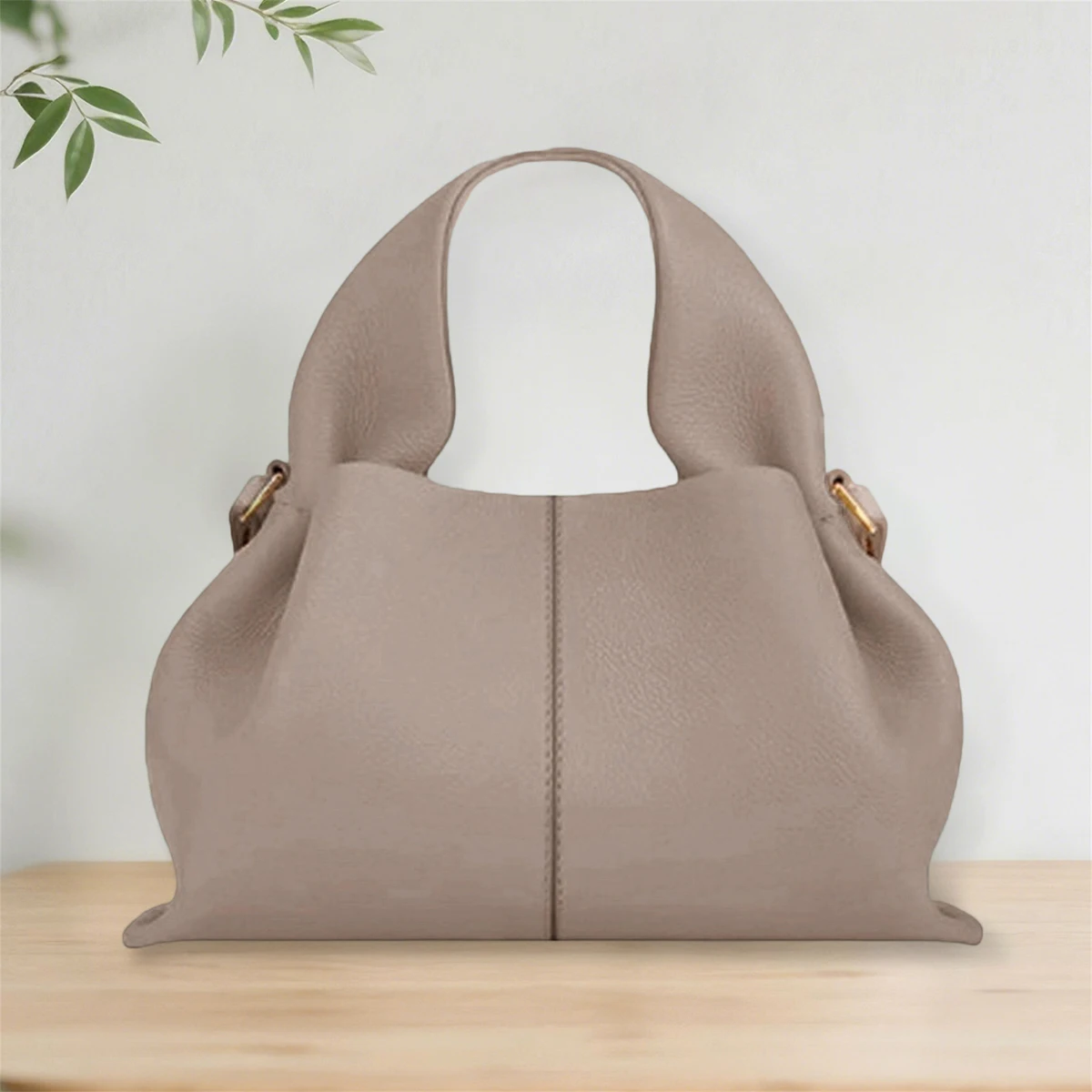 Stylish Shoulder Bag for Ladies Elegant Design Faux Leather Crossbody Purse Chic Handbag for Work Travel Shopping