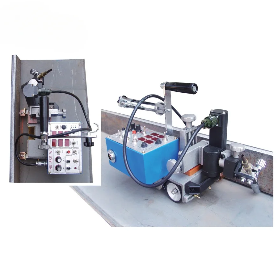 

HK-8SS-W Magnetic Fillet Vertical Seam Welding Weld Tractor Carriage with Oscillator Factory