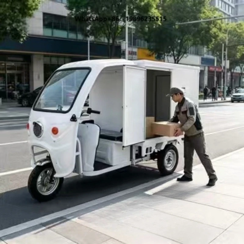 Enclosed Waterproof Wind Resistant Electric 3-Wheel Delivery Cargo Tricycle Direct From Factory Used in Goods Hauling