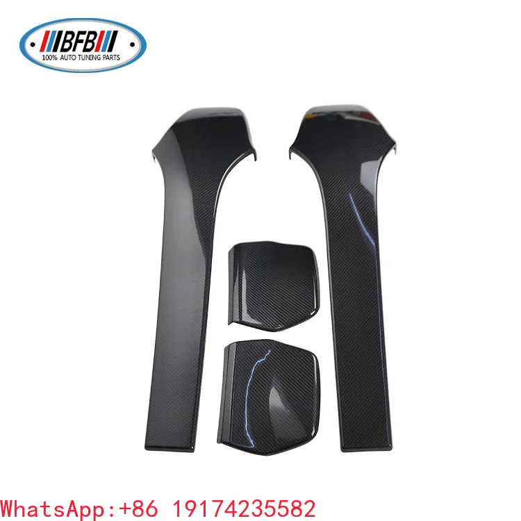 

For BMW F80 M3 F82 F83 M4 2014-2019 Seat Accessories Dry Carbon Fiber Interior Seat Back Cover