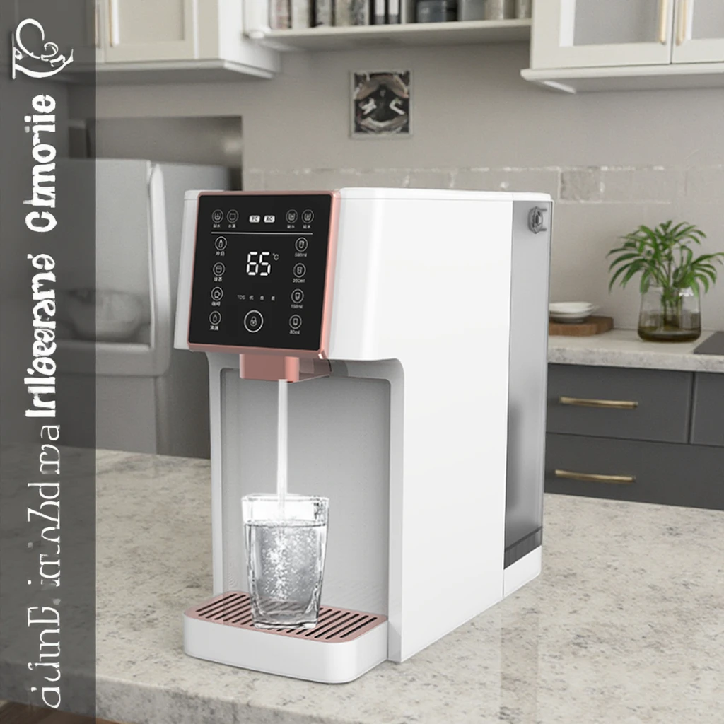 Smart 4L Desktop Reverse Osmosis Water Dispenser Electric Self-Cleaning for Household Use or Hotels
