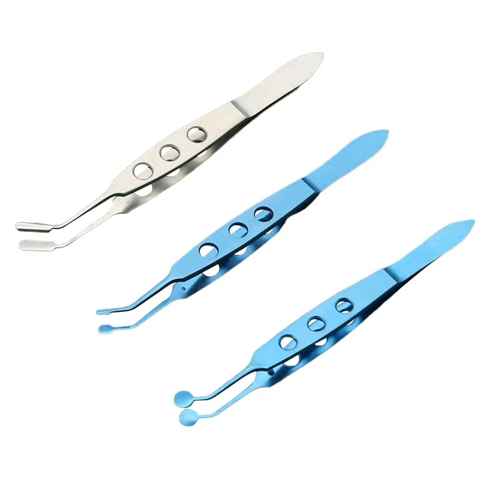Eyelid Gland Massage Tweezer Stainless Steel Micros Instruments Expressor Forceps for Comfortable Eye Massage and Grip
