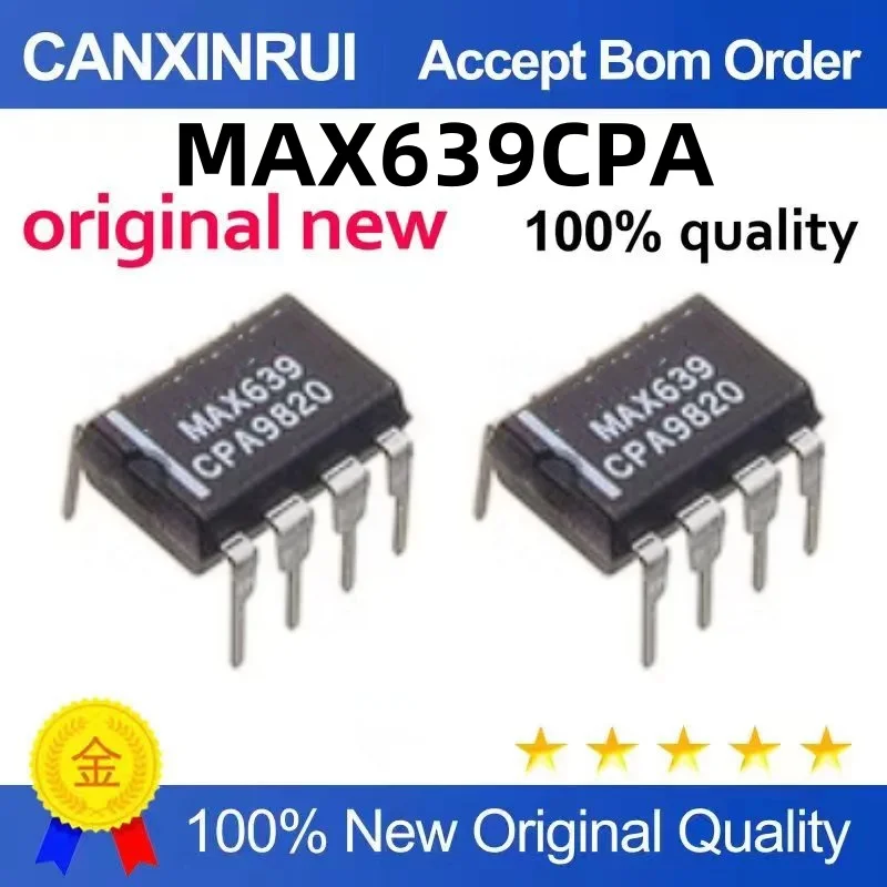 MAX639CPA MAX639EPA MAX639 in-line DIP-8 ic chip is newly imported and original