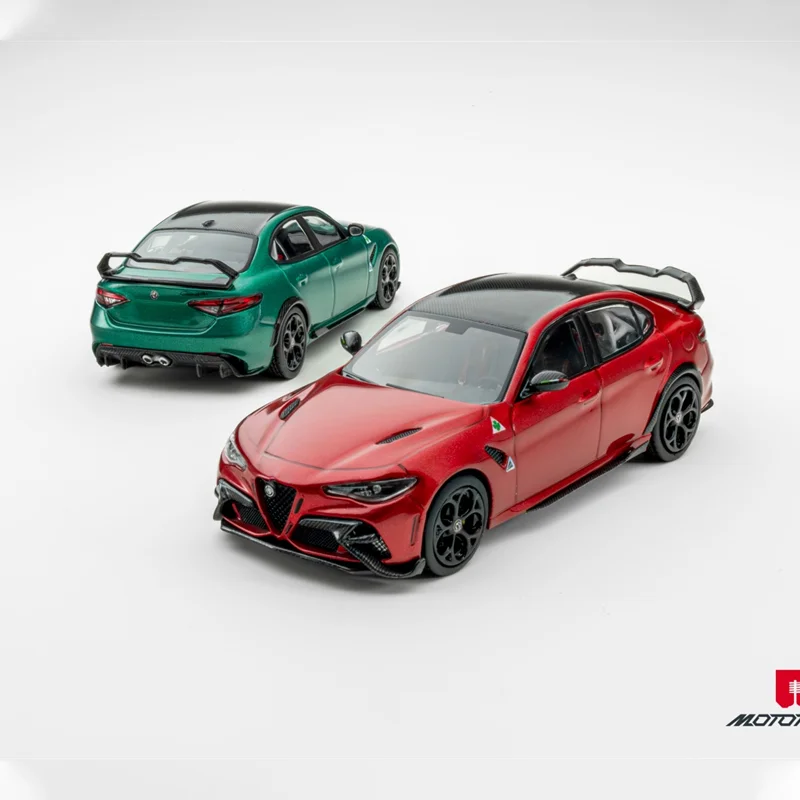 Nuovo disponibile Galleria motoria 1:64 Alfa Romeo Gtam Lega in edizione limitata Diecast Ornamenti Romeo Giocattoli personalizzati Regalo di Natale per bambini