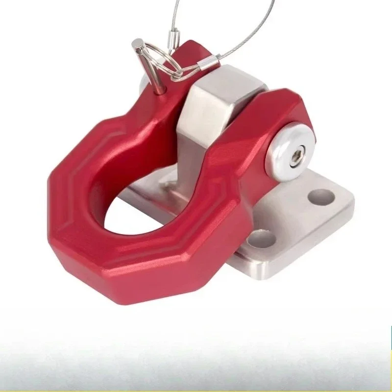 

Trailer D-hook Trailer ring Solid U-shaped shackle Anti-theft rescue Bottom seat Trailer hook Rogue hook Forging modification