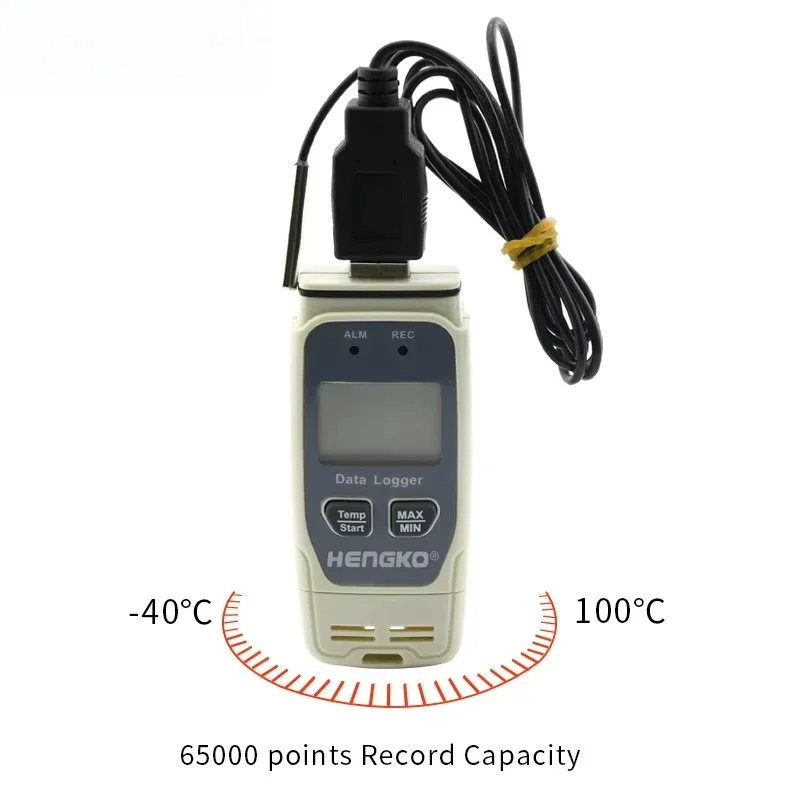823Popular HK J9A103 Wireless Electronic Mini Data Logger Temperature and Humidity Recorder