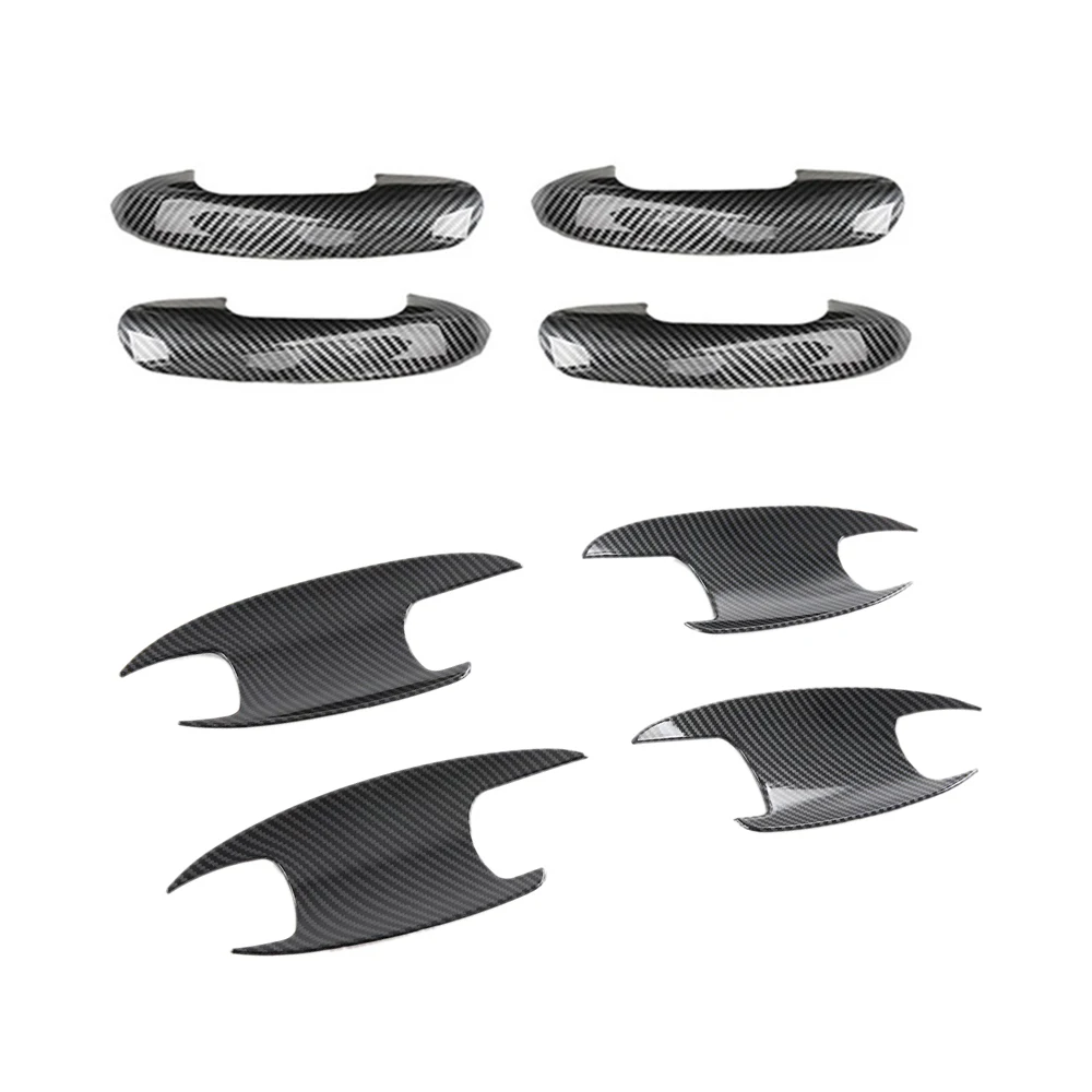 

For Mercedes Benz C-Class W206 2022 Car Door Handle Bowl Cover Cup Cavity Trim Insert Catch Molding Garnish Carbon