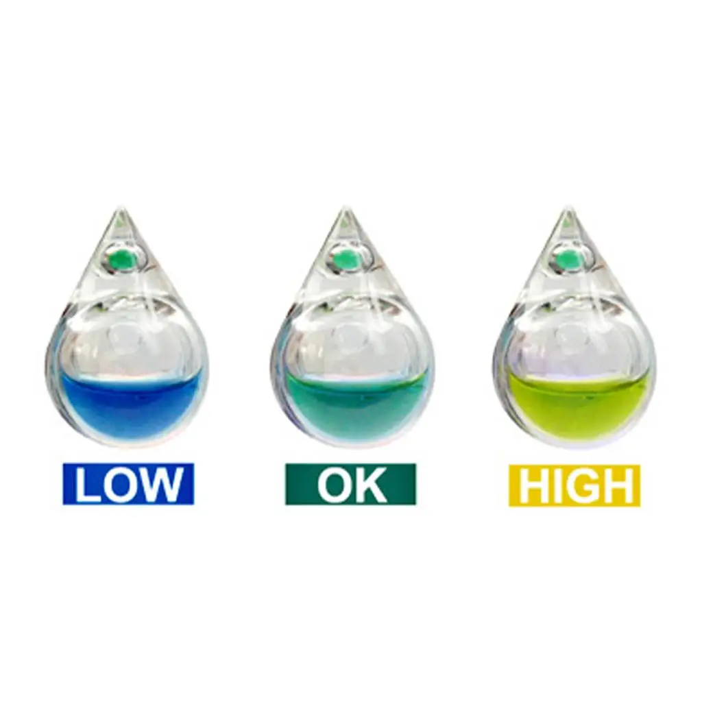 

CO2 Drop Checker Aquarium Monitor Tester Acrylic Glass Diffuser Water Level Indicator for Planted Fish Tanks