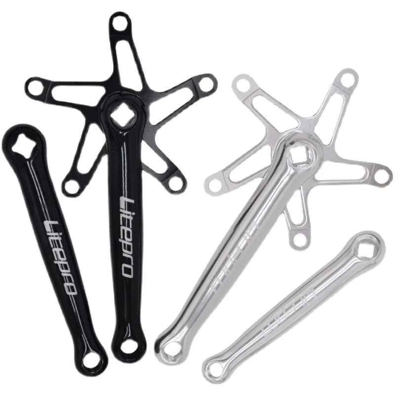 

Lightweight Forged Alloy Crank Arm Length 170mm for MTB & Road Bicycles & Brompton Folding Crankset Bike Parts Crankset Mtb