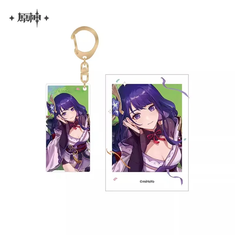 Genshin Impact ufficiale 2023 Jia Nian Gathering Collection Fashion Pendant Polaroid Set Cosplay Game decorazione periferica regalo