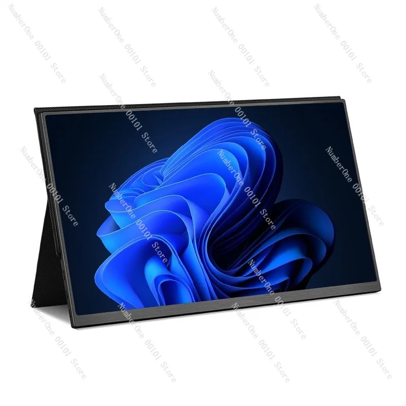 15.6-Inch Portable Monitor, One-Line Expansion Screen for Computers and Mobile Phones, Compact and Convenient for Travel Work