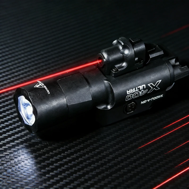 

Лазерный целеуказатель 2-в-1 X400U с мощным фонариком: совместим с 20-мм планкой для игрушечных страйкбольных пистолетов, CS-матчей, охоты и игр