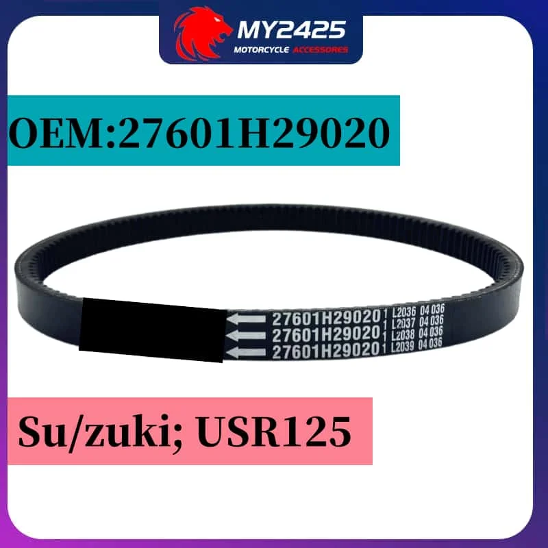 

My2425 Store Motorcycle FOR Suzuki Usr125 Hj125t-21VFR VH125 Drive Belt