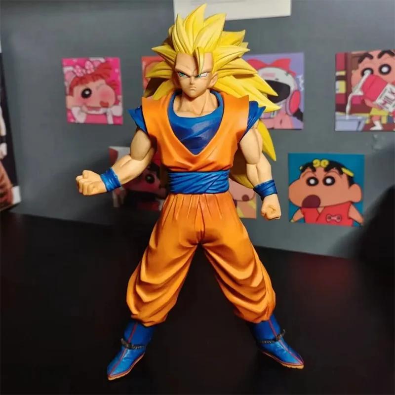 ร้อน 27 ซม.Dragon Ball Z Son Goku Ssj3 รูป Super Saiyan 3 Goku ตัวเลขการกระทํา Pvc รูปปั้นของเล่นวันหยุดของขวัญ