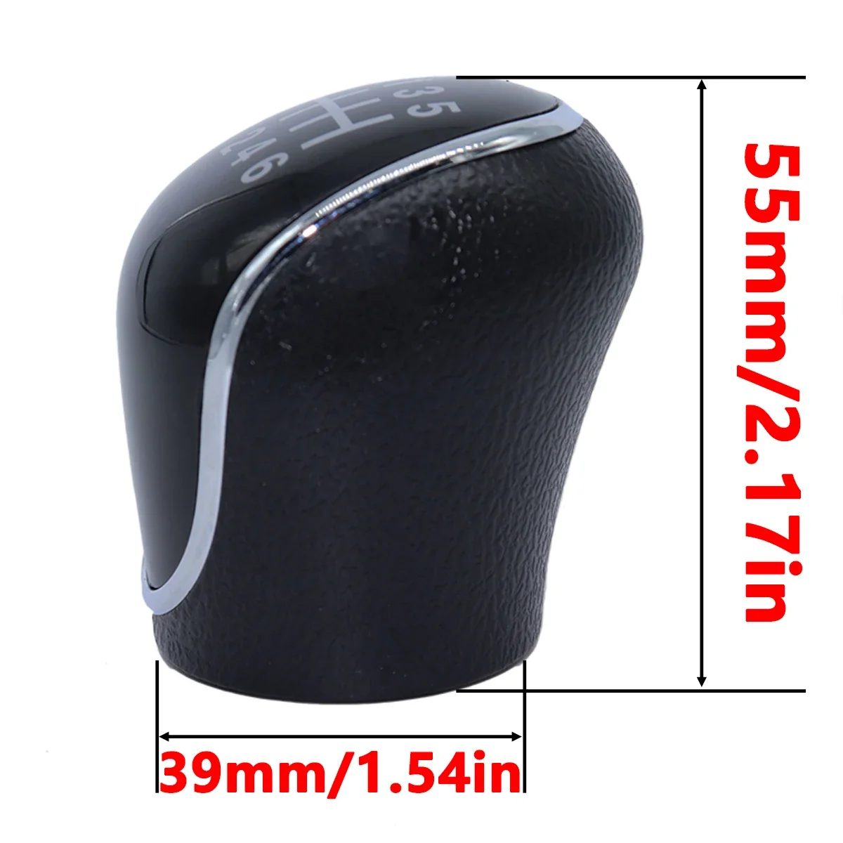 For Mitsubishi Outlander II 6SP +R MT Gear Shift Knob Stick Shifter Lever Pen Arm transmission Headball Accessories 2006-2012
