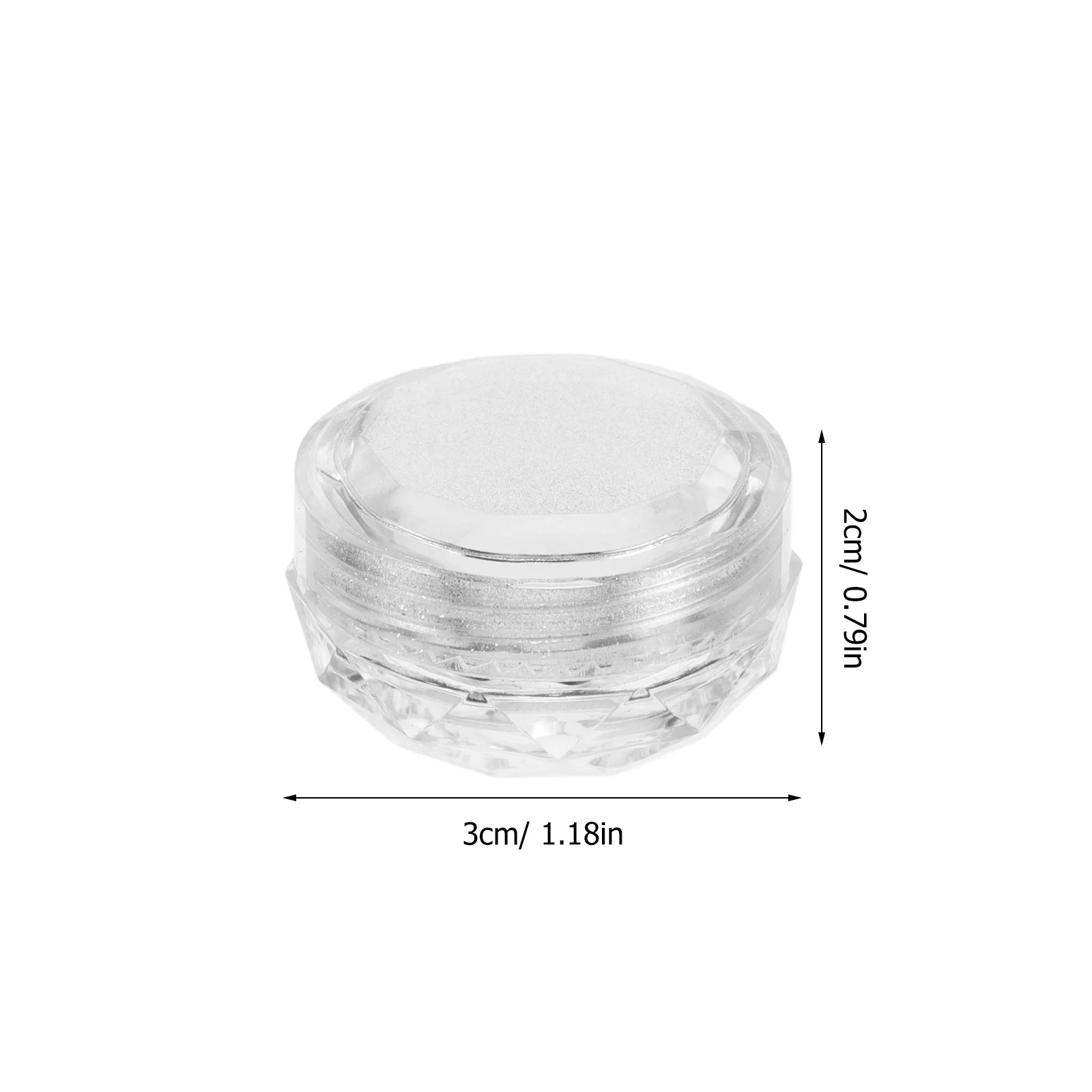 Polvo de uñas con purpurina plateada brillante, copos de lámina reflectantes ultrafinos para decoración de uñas, efecto Flash brillante, manicura glamorosa