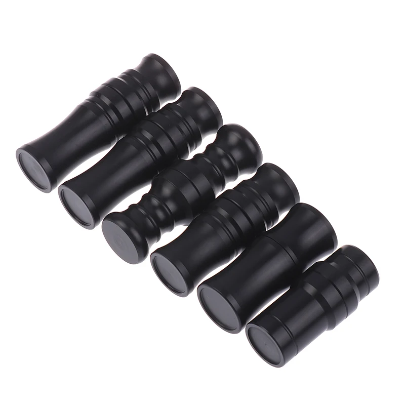 1 pezzo professionale stecca da biliardo stecca tappo giunto inferiore protezione biliardo tappo in plastica acciaio copertura di protezione paraurti