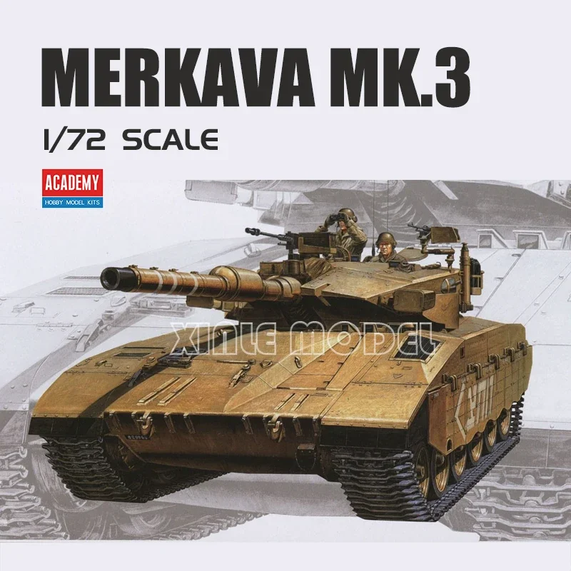 

Academy 13429 MerkavaMk III Main Battle Tank 1/72 Scale Model Kit