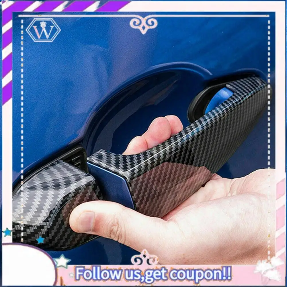 

Простая в использовании наружная накладка на внешнюю дверную ручку из углеродного волокна для BMW 1, 2, 3, 4 серии E87 E90 E91 E92 E93 F30 X1 X3 X4 X5 X6