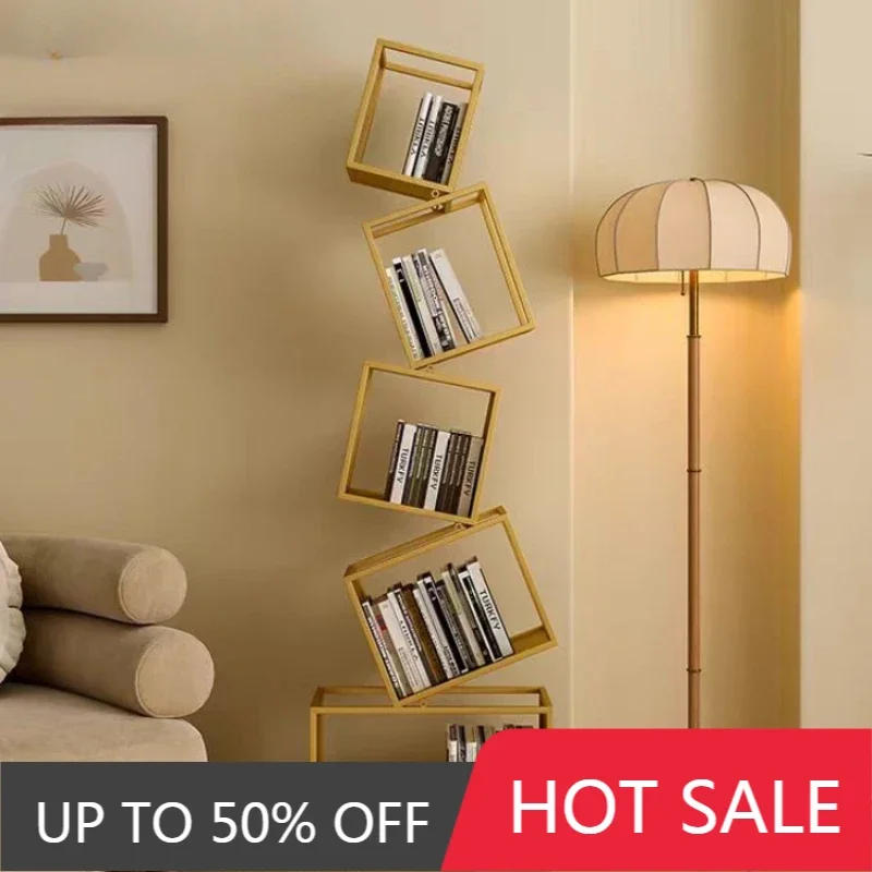 

Multifunction Home Furniture Book Shelf Iron Bookcase Bedroom Organizer Storage Rack Shelves Estanteria Habitacion Room Wall