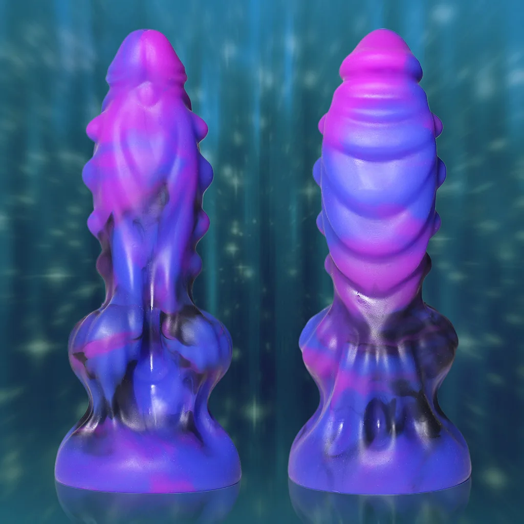 Monster Dildo Dog Knot Dildos Animal Big Penis Soft Silicone Wearable Anal Plug Male Masturbator Adult Couple Sex Toys for Women