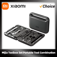 Xiaomi Mijia Toolbox Set Hardware Repair Pliers Hammer Measuring Tape Measure Electric Screwdriver Portable Tool Combination