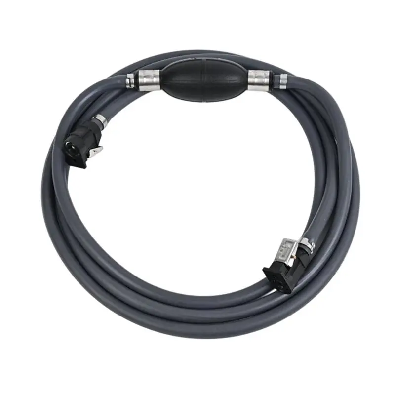 A82M-6Y1-24306-00 Boat Engine Fuel Line Hose Assy Primer Pump Connectors For Yamaha Outboard Motor Outboard Fuel Tank Hose