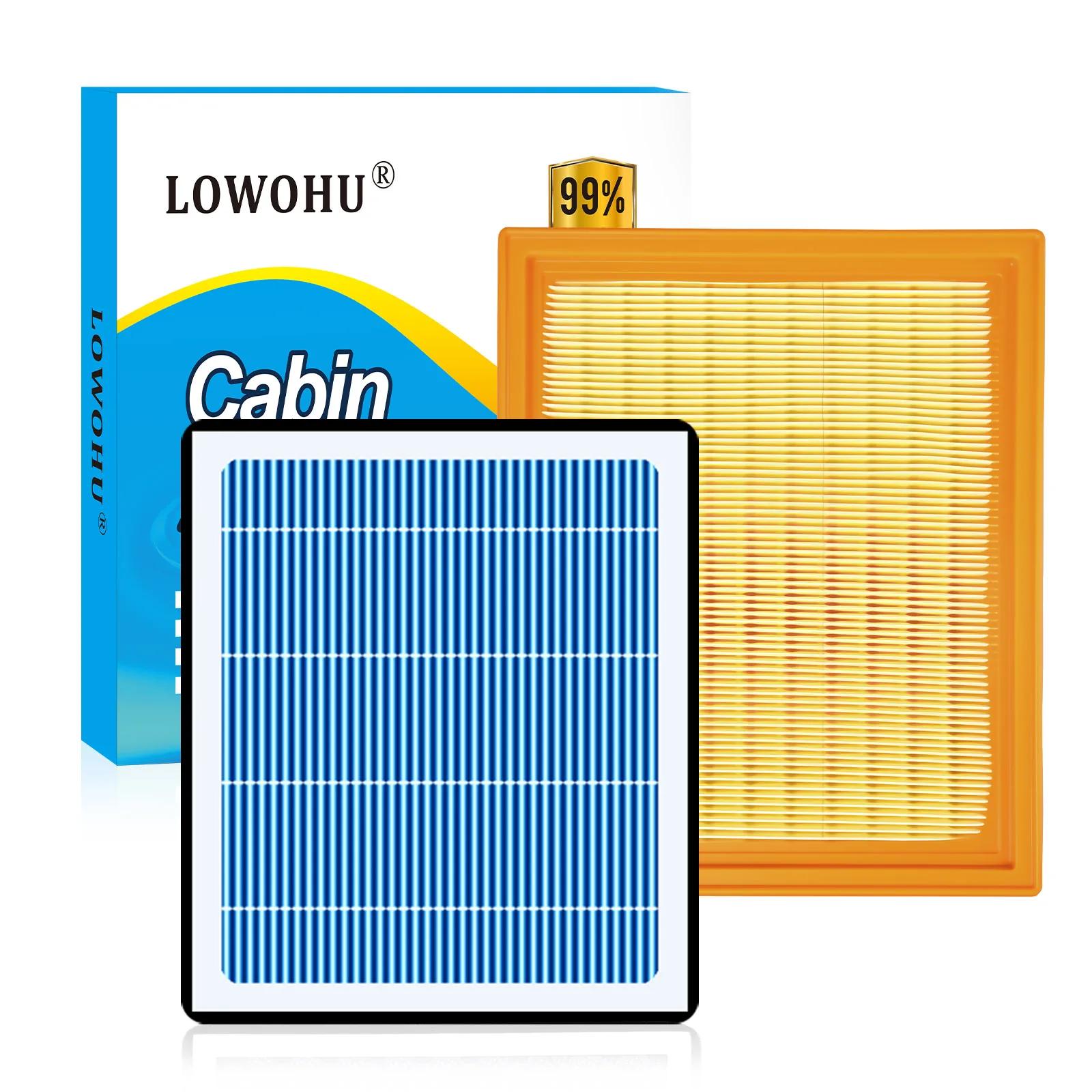 

Cabin and Engine Air Filter Set for Pathfinder (2022-2026), QX60 (22-25) 3.5L, Replace CF12552, 272775NA1A, 165466TA0A, WA11687