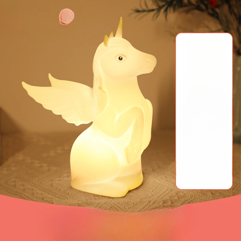 Gift Unicorn New Unique Silicone Remote Control Night Light