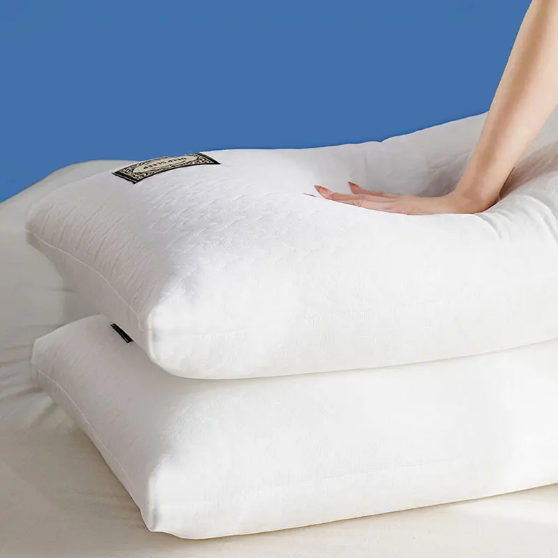 Hotel Pillow Core Soft and Comfortable Cotton Pillows Neck Orthopedic Pillows for Sleeping Cervical Adult Size Pillow 48X74CM