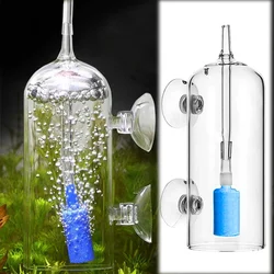 Aquarium Oxygen CO2 Diffuser Air Pump Fish Tank Glass Aerator Oxygenator Stone Air Dissolve Dispenser Aquarium Accessories