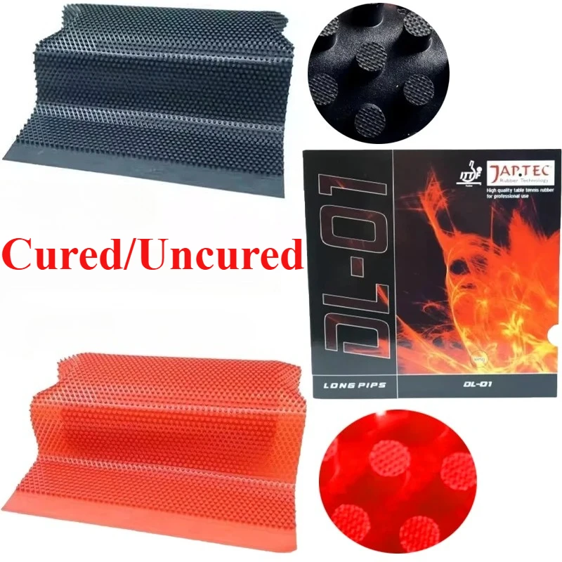 Large Particle Ultra-soft Table Tennis Rubber Long Pips OX Cured/Uncured Single Rubber Japanese Weird Defensive Ping Pong Rubber