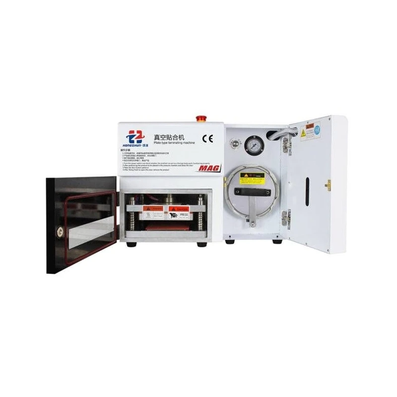 LYBGA Newest 8 Inch KO MAG OCA Vacuum Laminating Machine Built-in Dobouble Bubble Remove Machine No Need Pump Air Compressor