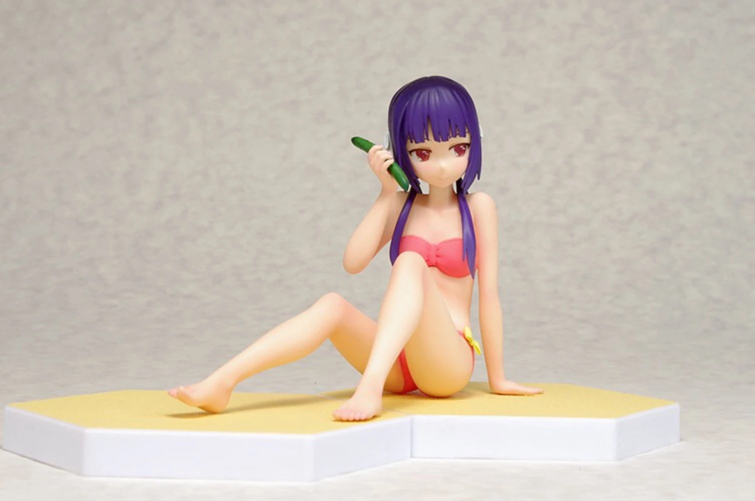 애니메이션 노 린 키노시타 링고 피규어 비치 퀸즈 시리즈 수영복, 앉아있는 애니메이션 모델 장난감 선물 컬렉션 액션 피규어 PVC, 9cm