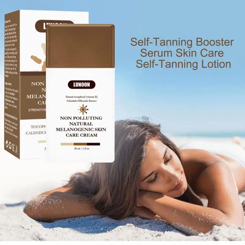 

30 мл бронзер капли поддельные загар сыворотки пополнение лица и тела Бронзирующая эссенция для тонких линий против морщин Сыворотка для женщин