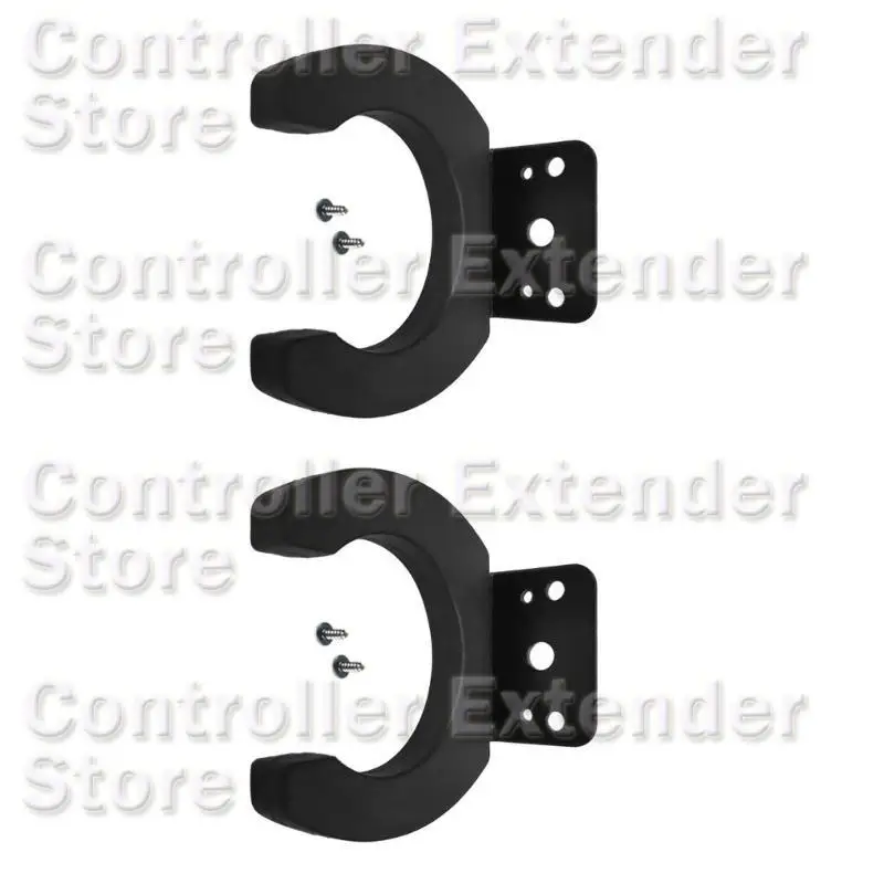 

N84B 2Pcs Industrial Microphone Hook Holder Wireless Microphone Hook Stands Hanger