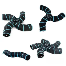 S Shape Pet Cat Tunnel Tube Funny Toys for Cats Foldable Cat Toys Interactive Rabbit Play Games Kitty Tunnel Chat Pet Product