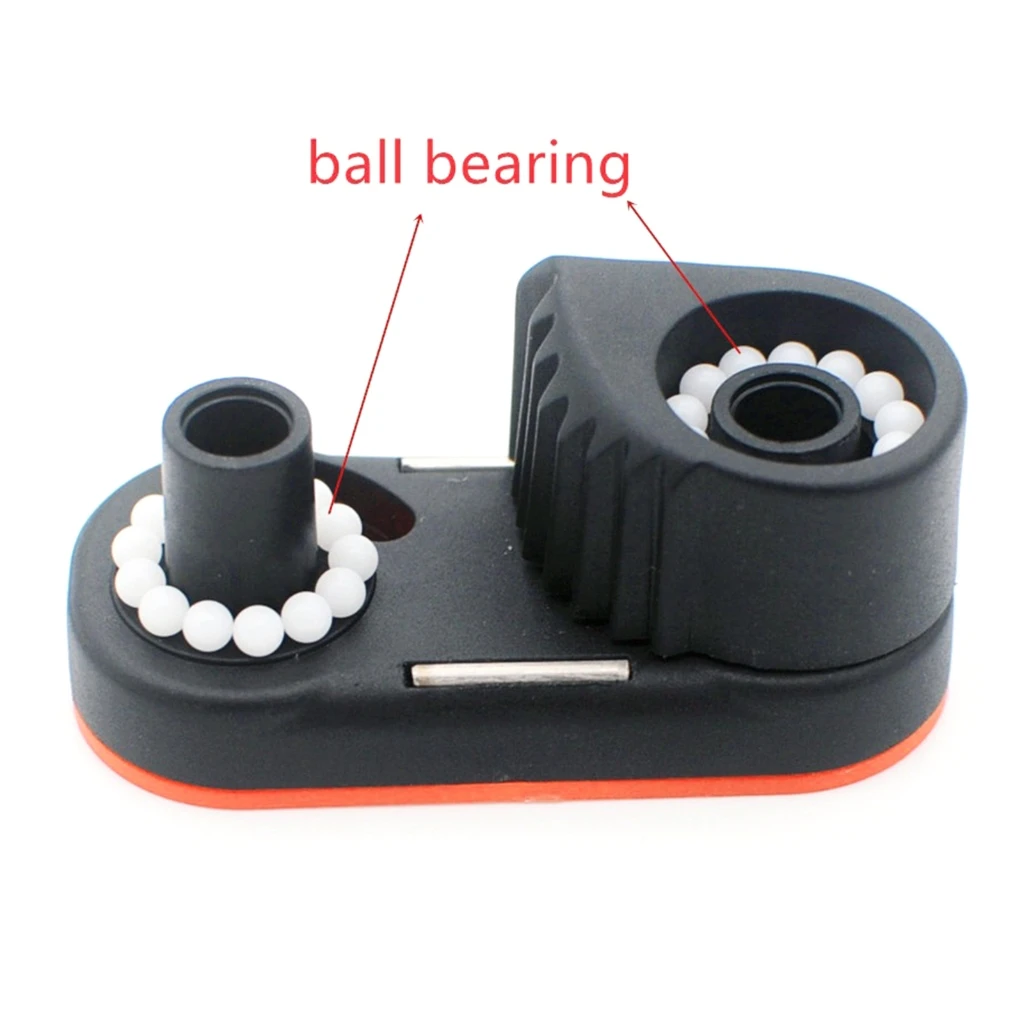 1pc Nylon Boot Schnelle Eintrag Nocken Klampe Mit Führenden Ringe Lager Seil Klemme Pilates Ausrüstung Boot Stollen Kajak marine – Detail 2