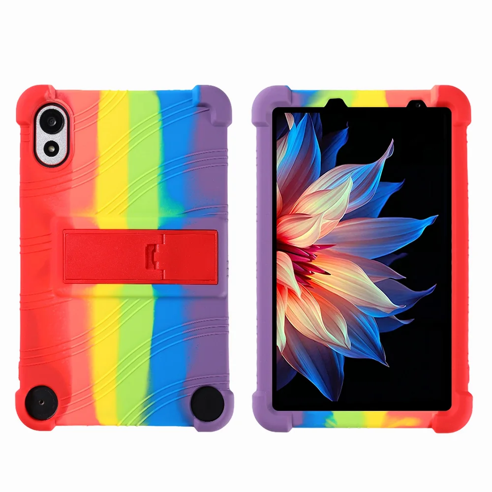 حافظة لهاتف Blackview ZENO 1 للأطفال مقاس 8 بوصات، واقي مسند للكمبيوتر اللوحي، وسائد هوائية مقاومة للصدمات، غطاء من السيليكون الناعم