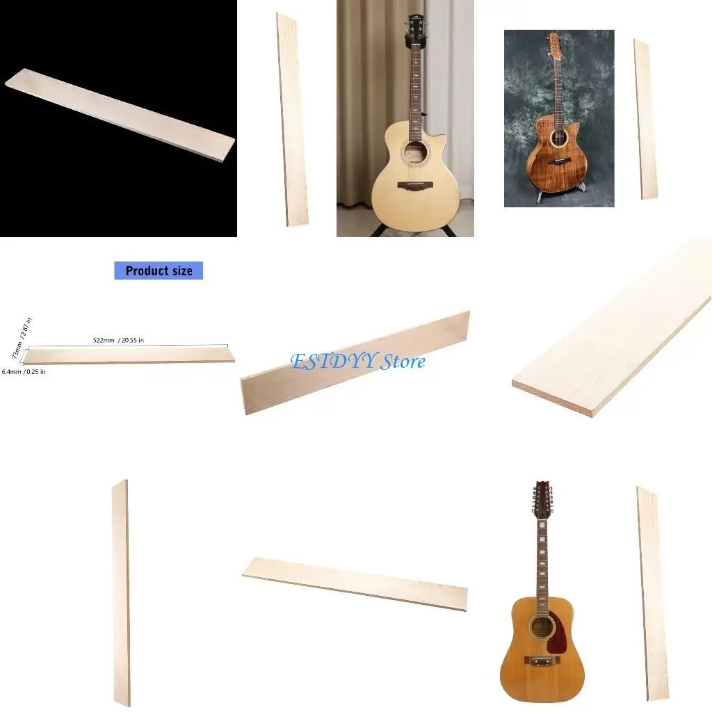 

G6DE Professional Maple Instrument Upgrade Part For Guitar Bass Maintenance