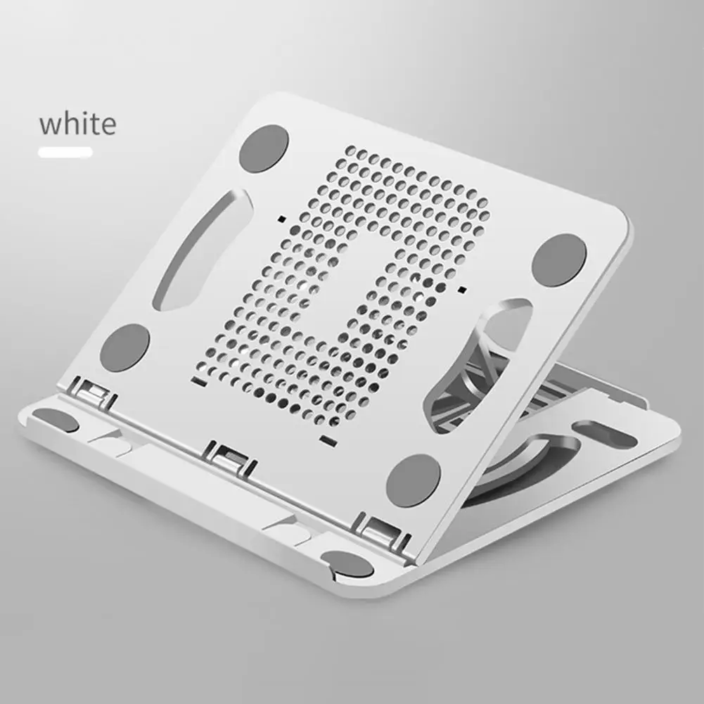 Eco-friendly Tablet Stand Non-Slip Folding Stand Angle Adjustable Notebooks Mobile Phone Bracket  Storage