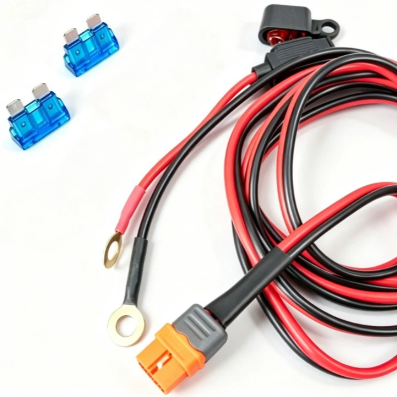 Off-Grid XT60/XT60I Female Cable 12AWG Weatherproof Rubber-Coated Wire for Outdoor Solar Energy Storage & Battery Charging
