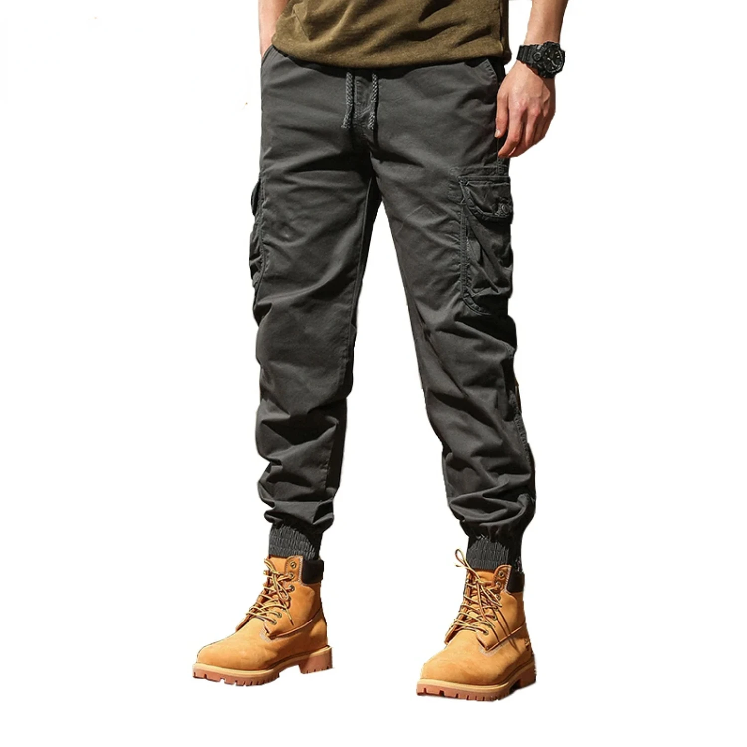 Men's Anti-scratch Tactical Pants Elasticity Hiking Trousers Men Wear-resistant Hunting Fishing Camping Outdoor Pants